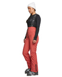 SOFTSHELL HIGH RISE PANT - MINERAL RED